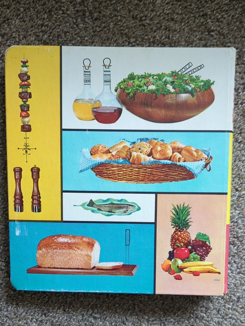 Vintage 1961 Betty Crocker's 5 Ring Cookbook 1st Edition 4th Printing